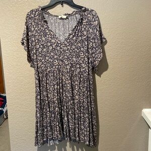 Million dress. Worn once. Lightweight fabric.